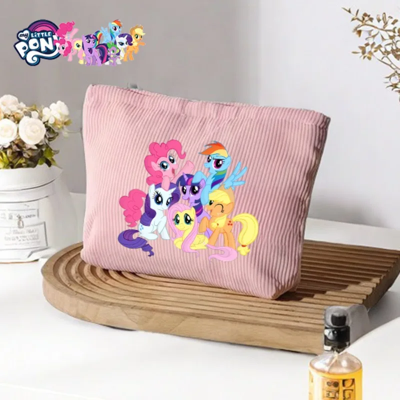 My Little Ponys Girls Cosmetic Bag Corduroy Kawaii Cartoon Unicorn Canvas Travel Portable Coin Bags Makeup Storage Zipper Purse
My Little Ponys Girls Cosmetic Bag Corduroy Kawaii Cartoon Unicorn Canvas Travel Portable Coin Bags Makeup Storage Zipper Purse