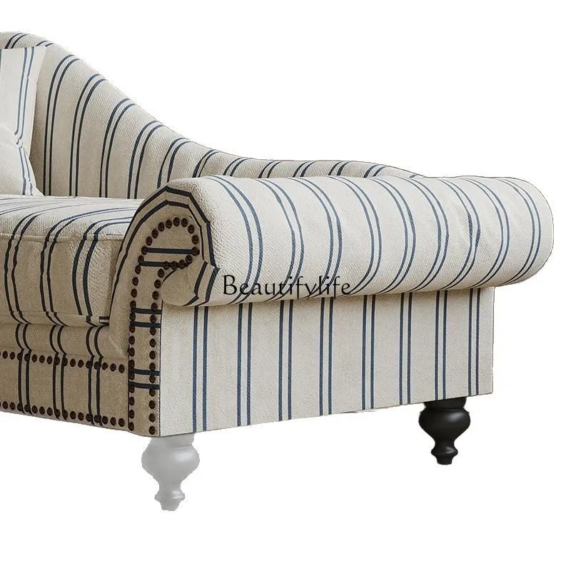 American retro hotel room chaise longue small balcony living room bedroom sofa recliner
American retro hotel room chaise longue small balcony living room bedroom sofa recliner