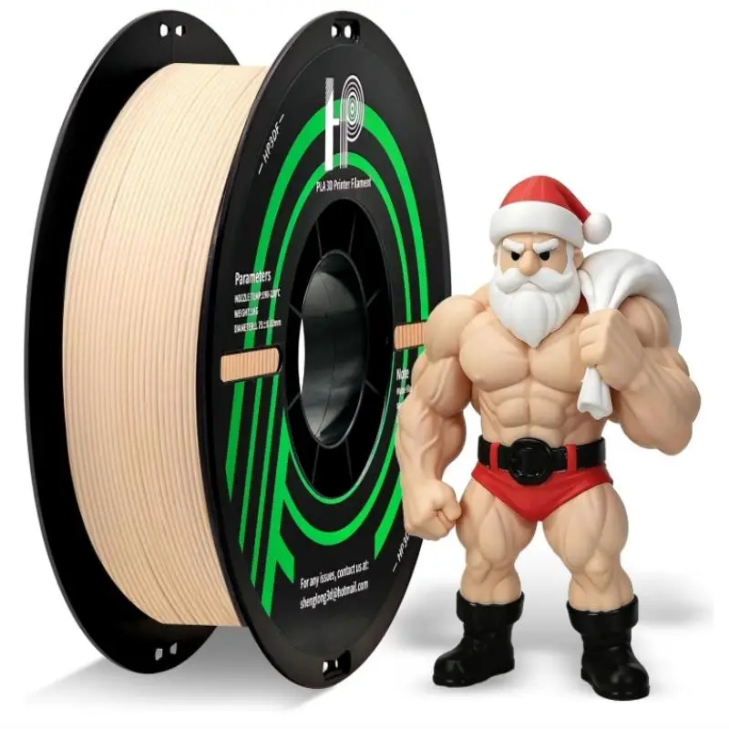 HP3DF 3D Printer PLA Filament,1.75 mm,accuracy +/- 0.02 mm, 1 kg spool (2.2 lbs),fits most FDM printers (skin beige)
HP3DF 3D Printer PLA Filament,1.75 mm,accuracy +/- 0.02 mm, 1 kg spool (2.2 lbs),fits most FDM printers (skin beige)