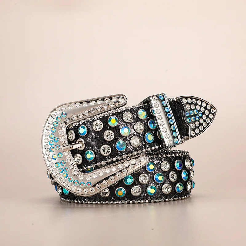 135CM Plus Size Women Jean Belts AB Rhinestone Metal Buckle Sequined Waist Belts for Women Blingbling Rock PU Cinturones Cinto
135CM Plus Size Women Jean Belts AB Rhinestone Metal Buckle Sequined Waist Belts for Women Blingbling Rock PU Cinturones Cinto