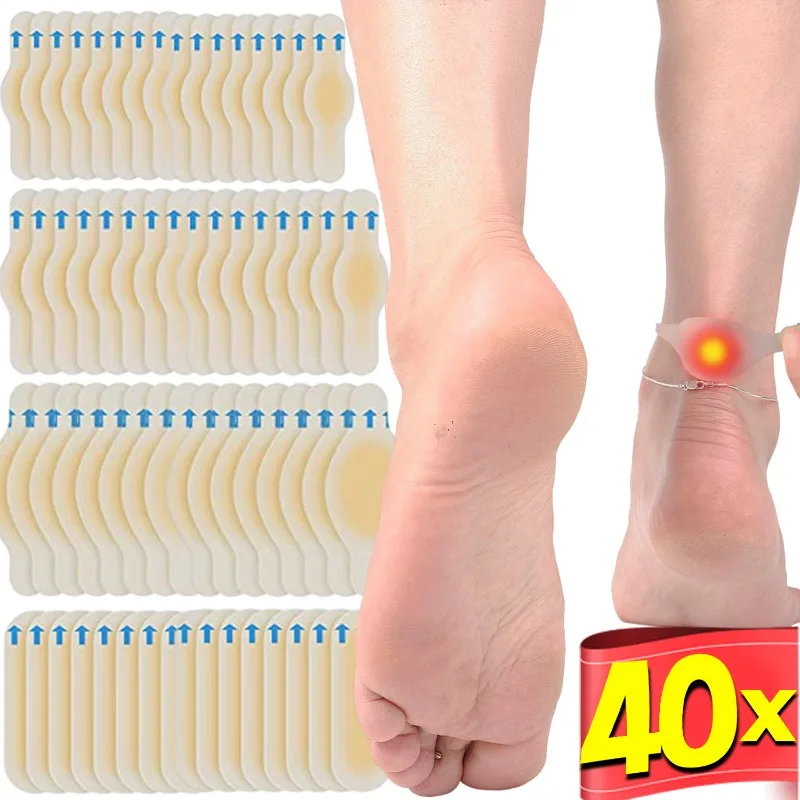 10/40Pcs Gel High Heel Foot Patches Anti-wearing Heel Sticker Adhesive Hydrocolloid Gel Blister Heel Protector Foot Cushion
10/40Pcs Gel High Heel Foot Patches Anti-wearing Heel Sticker Adhesive Hydrocolloid Gel Blister Heel Protector Foot Cushion