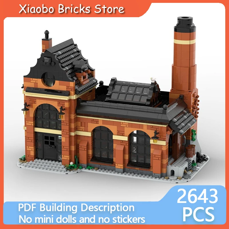 City Street View Model MOC Building Bricks 19 Century Glass Factory Modular Technology Gifts Holiday Assemble Children Toys Suit
City Street View Model MOC Building Bricks 19 Century Glass Factory Modular Technology Gifts Holiday Assemble Children Toys Suit