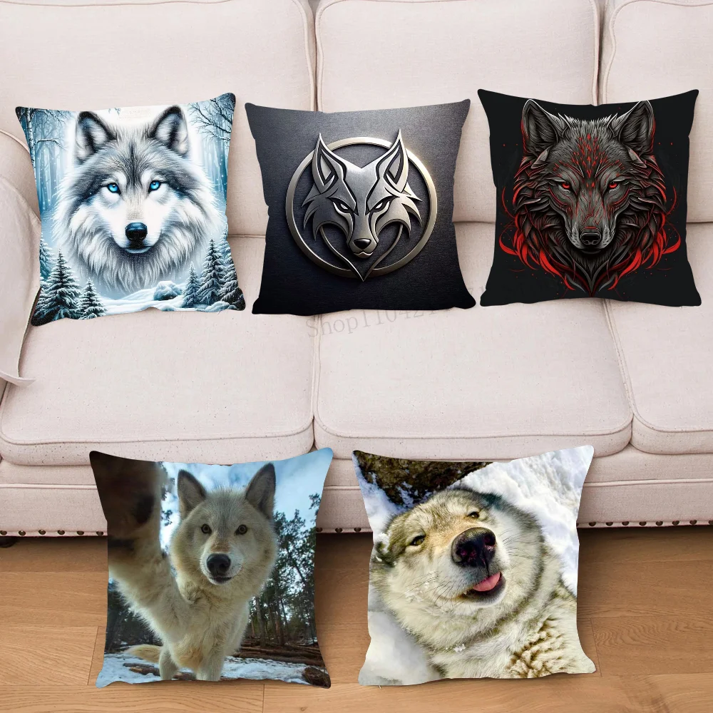 1pc Animal Wolf Pillow Case Square Bedroom Sofa Leisure Comfort Cushion Car Living Room Home Decoration
1pc Animal Wolf Pillow Case Square Bedroom Sofa Leisure Comfort Cushion Car Living Room Home Decoration