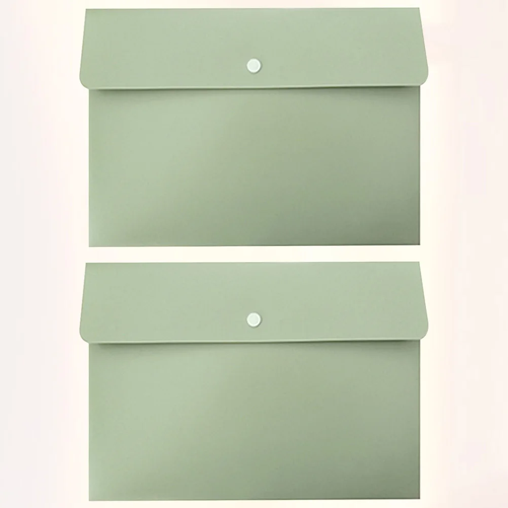 2pcs File Waterproof Pp Document Folder Buckle Document Bag Office Storage Organizer For Papers Test Memos A4 Green
2pcs File Waterproof Pp Document Folder Buckle Document Bag Office Storage Organizer For Papers Test Memos A4 Green
