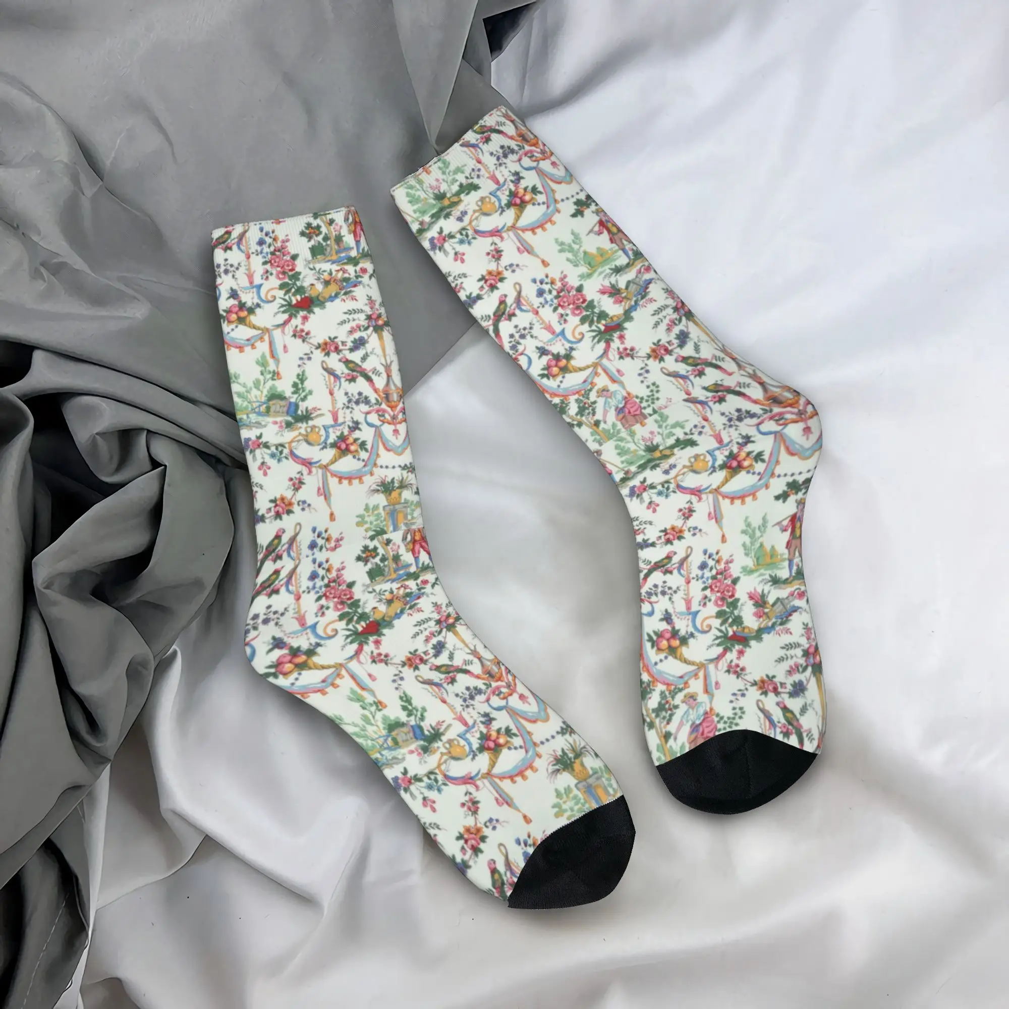 Custom Antique Vintage French Toile De Jouy Socks Women Men Warm 3D Printed Traditional France Art Sports Basketball Socks
Custom Antique Vintage French Toile De Jouy Socks Women Men Warm 3D Printed Traditional France Art Sports Basketball Socks