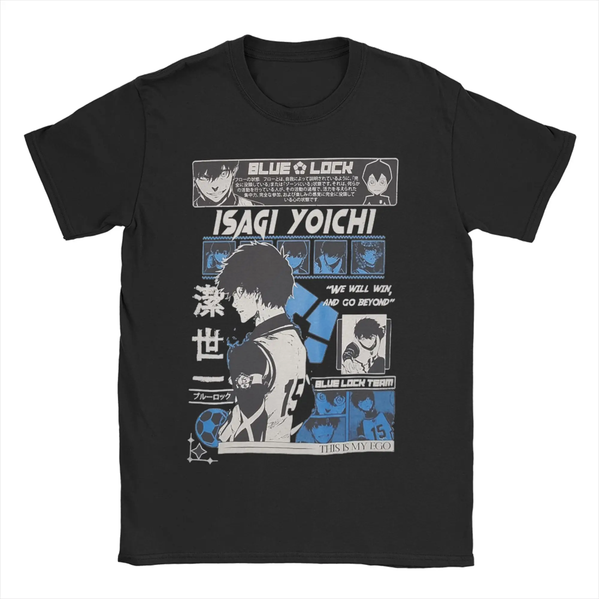 Men Women's T-Shirts Blue Lock Anime Funny Cotton Tee Shirt Short Sleeve Japanese Isagi Yoichi T Shirt Round Collar Tops Summer
Men Women's T-Shirts Blue Lock Anime Funny Cotton Tee Shirt Short Sleeve Japanese Isagi Yoichi T Shirt Round Collar Tops Summer
