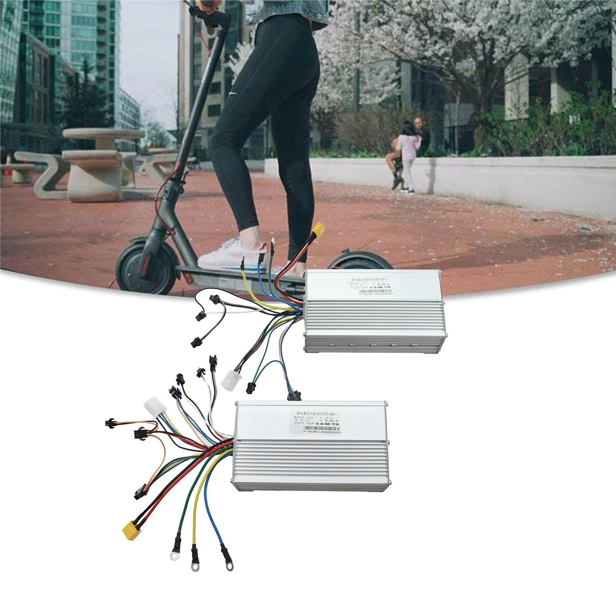 For JP 60V 50A DC Brushless Controller Dual Motor for Electric Scooter E Bike Brushless Controller
For JP 60V 50A DC Brushless Controller Dual Motor for Electric Scooter E Bike Brushless Controller