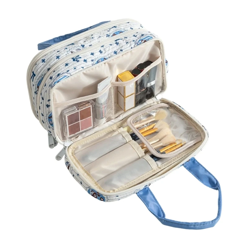 340D Multi Compartment Cosmetic Pouches Wear Resistant for Bathroom Organized Storage
340D Multi Compartment Cosmetic Pouches Wear Resistant for Bathroom Organized Storage