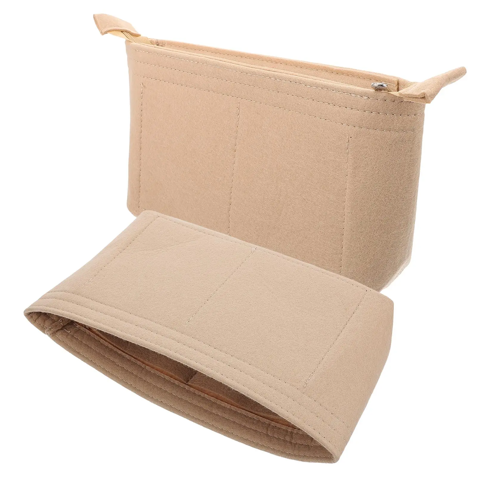 2 Pcs Storage Liner Bag Handbags Travel Makeup Organizer Waterproof Tote Bag Tote Organizer Insert Insert Small Capacity Purse
2 Pcs Storage Liner Bag Handbags Travel Makeup Organizer Waterproof Tote Bag Tote Organizer Insert Insert Small Capacity Purse