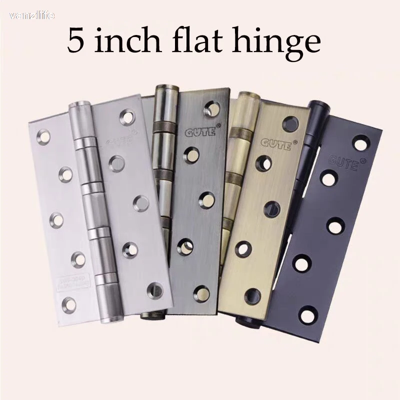 2pcs/Stainless steel 5-inch thickened 3.0 bearing hinge, silent door hinge for bedroom solid wood doors
2pcs/Stainless steel 5-inch thickened 3.0 bearing hinge, silent door hinge for bedroom solid wood doors