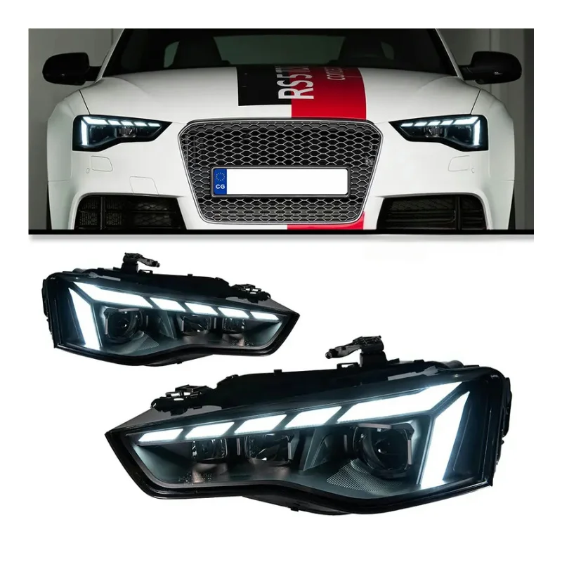 CL Hot sale A5 Upgrade Headlights For 2012-2016 A5 LED Headlight Projector Lens Animation DRL Dynamic Signal Head lamps lights
CL Hot sale A5 Upgrade Headlights For 2012-2016 A5 LED Headlight Projector Lens Animation DRL Dynamic Signal Head lamps lights