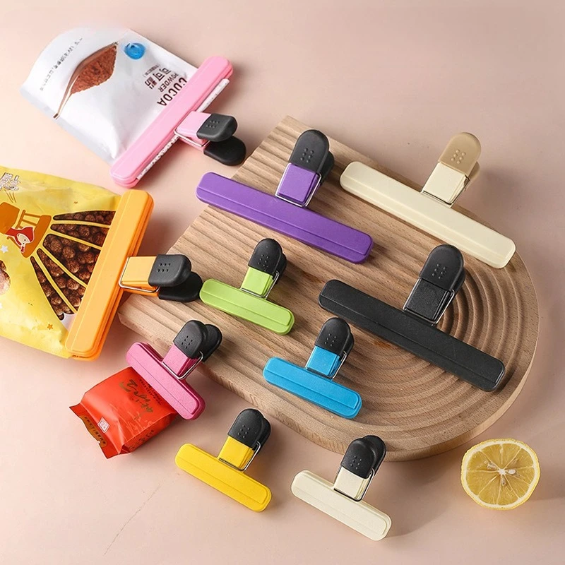 Colorful Strong Food Sealing Clip Multifunctional Snack Bag Preservation Kitchen Moisture Proof Sealing
Colorful Strong Food Sealing Clip Multifunctional Snack Bag Preservation Kitchen Moisture Proof Sealing
