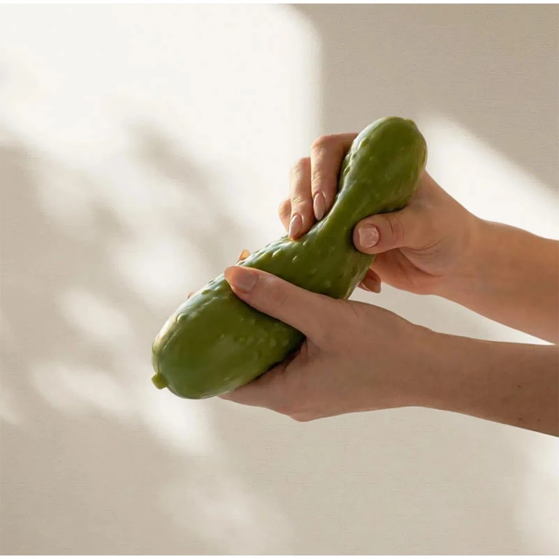 Realistic Dill Pickle Cucumber Squishy Stress Reliever Soft Slow Rising Sensory Fidget for Desk Anti-Anxiety Calming Gadget
Realistic Dill Pickle Cucumber Squishy Stress Reliever Soft Slow Rising Sensory Fidget for Desk Anti-Anxiety Calming Gadget