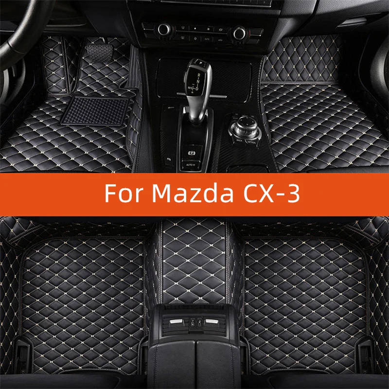 Custom Leather Car Floor Mat For Mazda CX-3 2018 2019 2020 2021 2022 2023 2024 2025 2026 2027 Car Mat Interior Accessories
Custom Leather Car Floor Mat For Mazda CX-3 2018 2019 2020 2021 2022 2023 2024 2025 2026 2027 Car Mat Interior Accessories