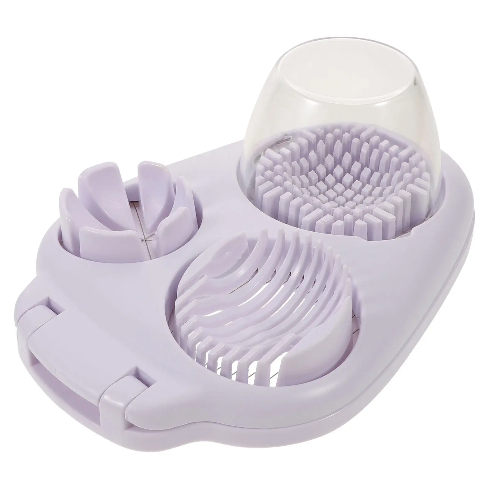 Многофункциональный кухонный инструмент 3-в-1 из нержавеющей стали для нарезки яиц, клубники, грибов - для приготовления салатов и сэндвичей
Многофункциональный кухонный инструмент 3-в-1 из нержавеющей стали для нарезки яиц, клубники, грибов - для приготовления салатов и сэндвичей