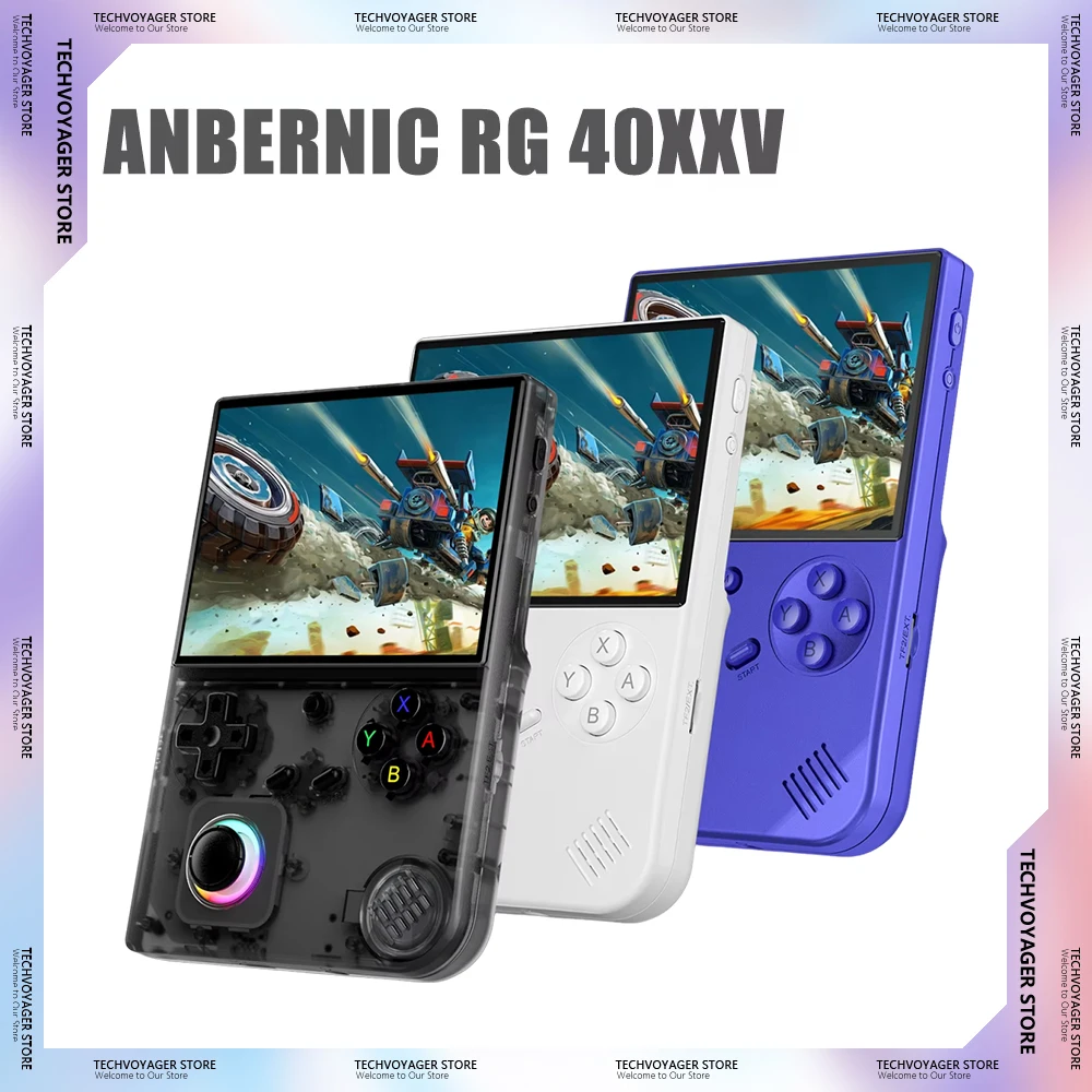 ANBERNIC RG 40XXV Handheld Game Players 64 Bit Linux RGB 640*480 Screen 3200mAh Battery Portable Game Player TV-HD-Out With APP
ANBERNIC RG 40XXV Handheld Game Players 64 Bit Linux RGB 640*480 Screen 3200mAh Battery Portable Game Player TV-HD-Out With APP