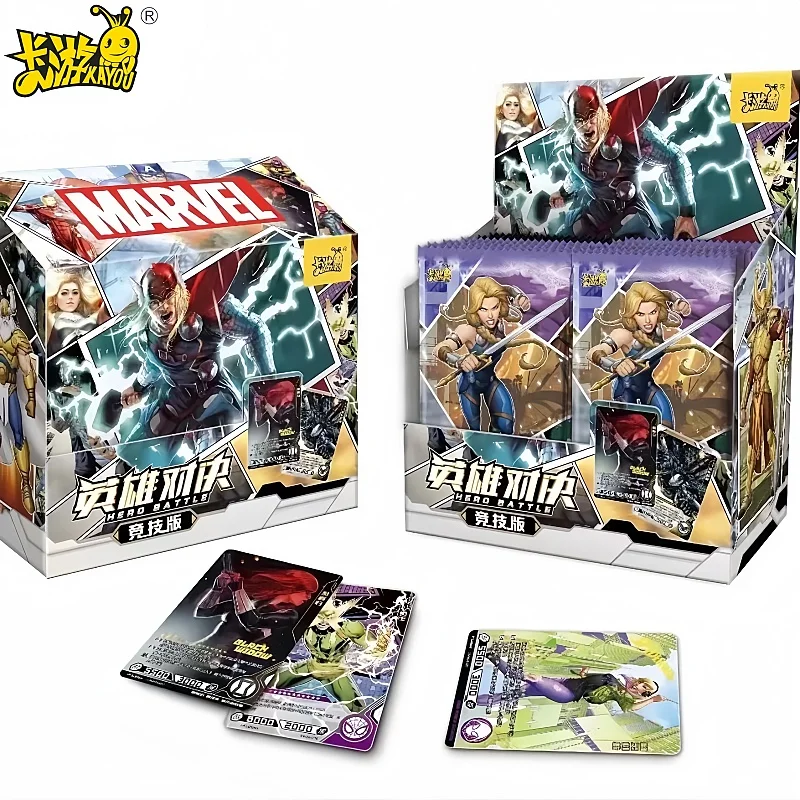 Kayou Cards 120/180pcs Marvel Card Avengers Set Ssr Cr Rare Card Spider-Man Iron Man Competitive Edition Collectible Toy Card
Kayou Cards 120/180pcs Marvel Card Avengers Set Ssr Cr Rare Card Spider-Man Iron Man Competitive Edition Collectible Toy Card