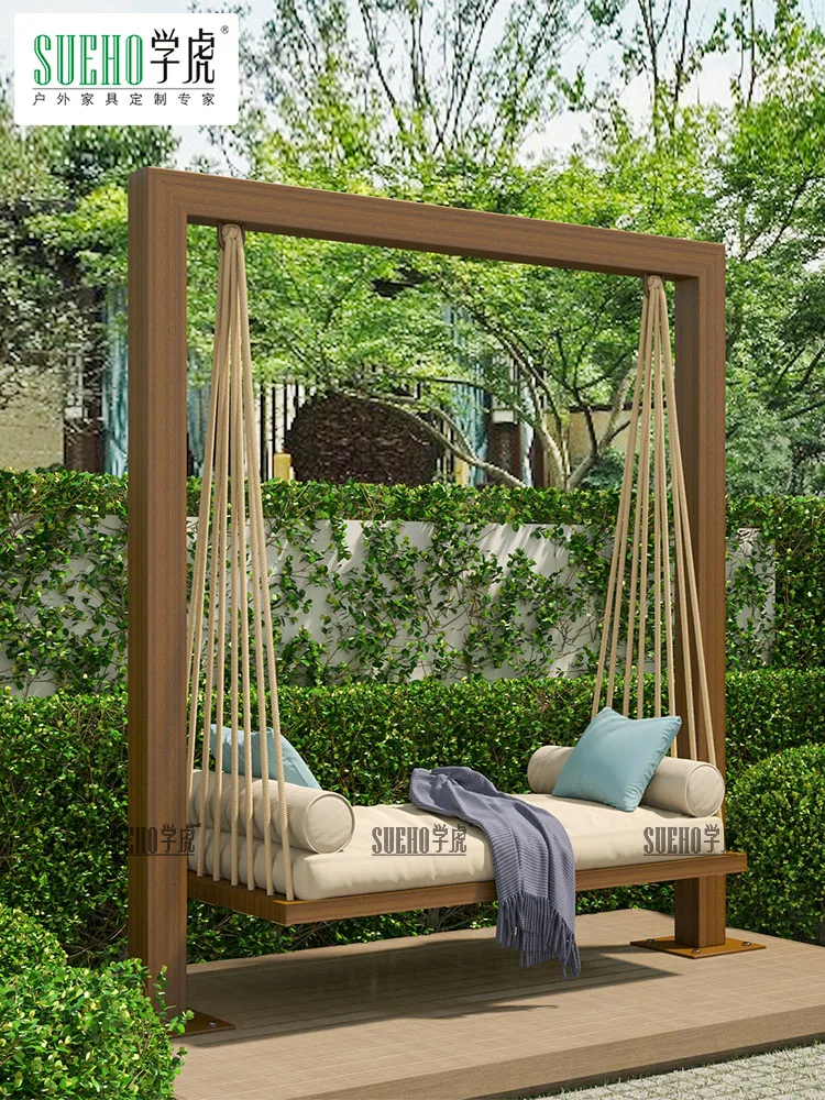 Outdoor swing balcony hanging chair courtyard outdoor swing household single double rocking chair rattan hanging basket designer
Outdoor swing balcony hanging chair courtyard outdoor swing household single double rocking chair rattan hanging basket designer