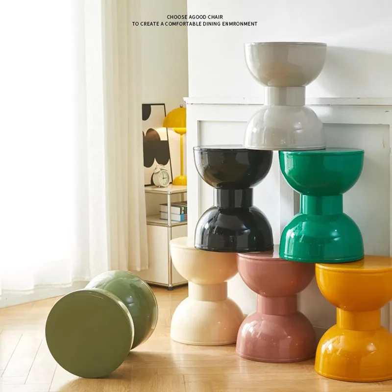 Plastic Multi-Function Side Table Stool Aesthetic Bedside Table with Thickened Top Small Space Living Room Bedroom Furniture
Plastic Multi-Function Side Table Stool Aesthetic Bedside Table with Thickened Top Small Space Living Room Bedroom Furniture