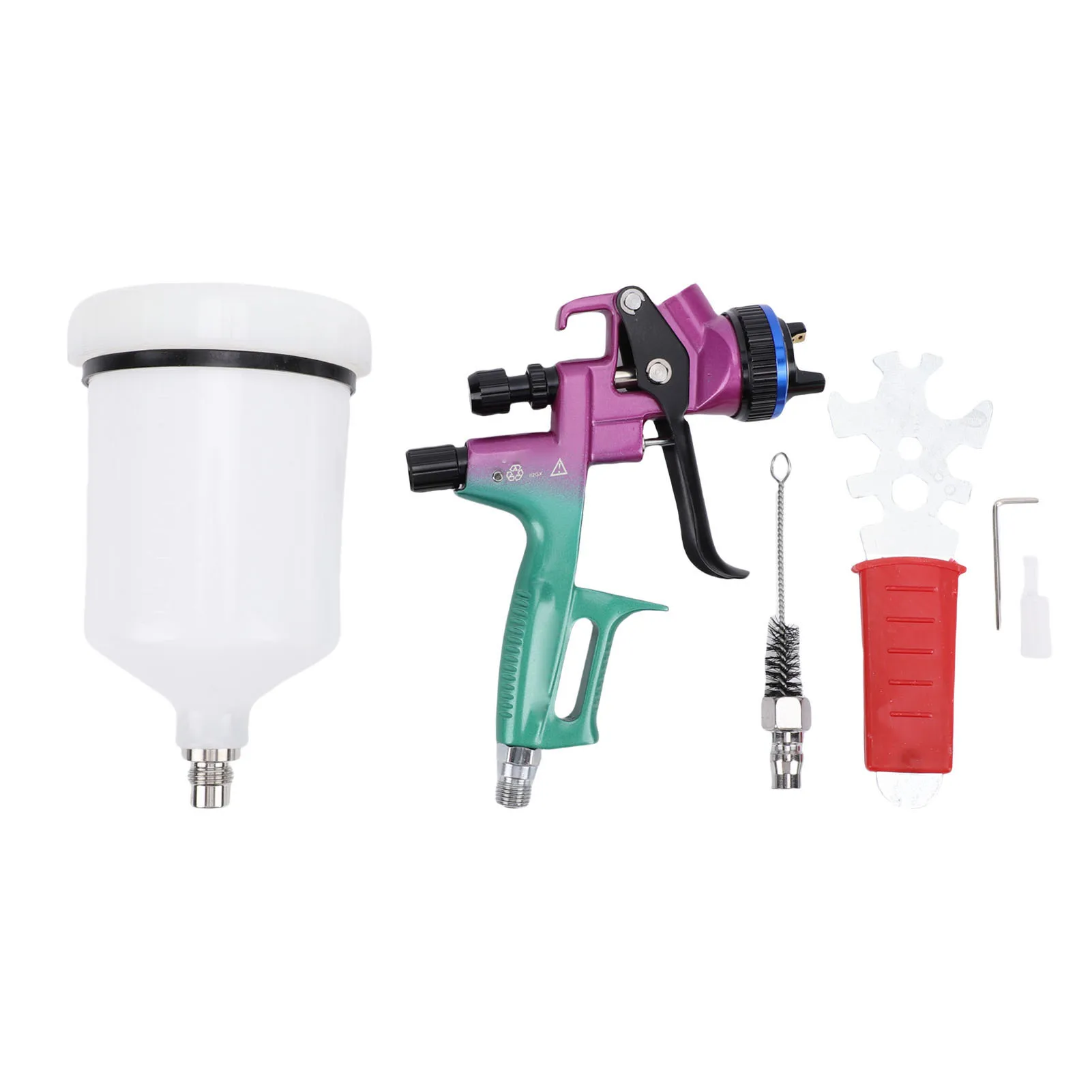 HVLP Spray Kit Professional Paint Sprayer for Furniture Wall Art Projects Painting with 600ml Cup 1.3mm Nozzle
HVLP Spray Kit Professional Paint Sprayer for Furniture Wall Art Projects Painting with 600ml Cup 1.3mm Nozzle