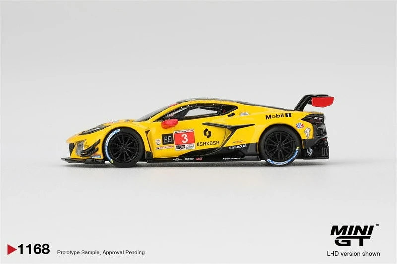 MINI GT 1:64 2025 IMSA Daytona 24 Hrs Z06 GT3.R #3 Racing by Pratt Miller Motorsports Diecast Model Car
MINI GT 1:64 2025 IMSA Daytona 24 Hrs Z06 GT3.R #3 Racing by Pratt Miller Motorsports Diecast Model Car