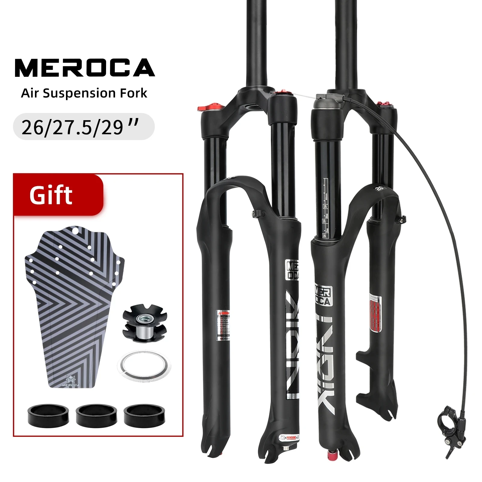 120mm Travel Mountain Bike Front Fork 26 "27.5er 29 Inch Air Shock Absorber Damping Adjustment Wire Control Bicycle Front Fork
120mm Travel Mountain Bike Front Fork 26 "27.5er 29 Inch Air Shock Absorber Damping Adjustment Wire Control Bicycle Front Fork