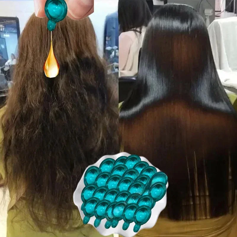Magic Hair Vitamin Capsule Keratin Oil Fast Restore Hair Soft Smooth Shiny Deep Moisturizer Frizzy Dry Scalp Hair Care Products
Magic Hair Vitamin Capsule Keratin Oil Fast Restore Hair Soft Smooth Shiny Deep Moisturizer Frizzy Dry Scalp Hair Care Products