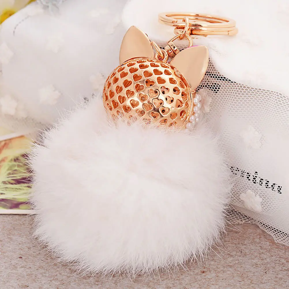White Ball Keychain Charms for Bags and Purses Cute Accessory Accessories
White Ball Keychain Charms for Bags and Purses Cute Accessory Accessories