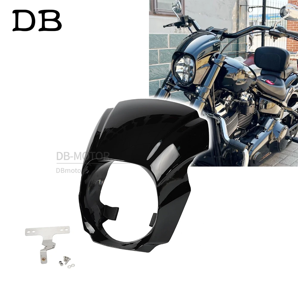 Motorcycle Headlight Faring Cover Front Windshield Fit For Harley Softail Breakout FXBR FXBRS 2018-2022
Motorcycle Headlight Faring Cover Front Windshield Fit For Harley Softail Breakout FXBR FXBRS 2018-2022