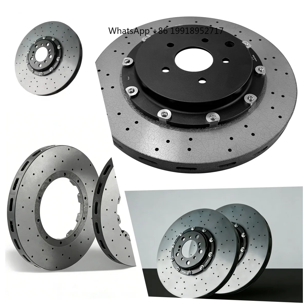 Auto Brake Systems Car Rear Carbon Ceramic Brake Disc 360mm Caliper Kit for 718 981 M4 RS7 JJ1333
Auto Brake Systems Car Rear Carbon Ceramic Brake Disc 360mm Caliper Kit for 718 981 M4 RS7 JJ1333