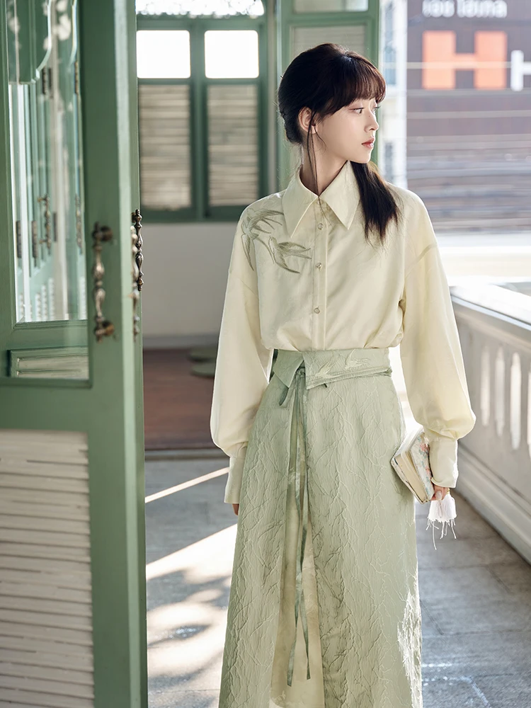 iyu Thirteen Young Women's Busin Casual irt Skirt Set New Chinese Sle Commute Spring 2025 Polyester Fiber Hanfu
iyu Thirteen Young Women's Busin Casual irt Skirt Set New Chinese Sle Commute Spring 2025 Polyester Fiber Hanfu