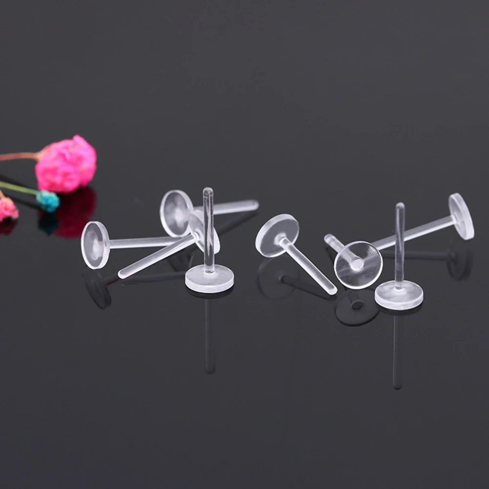 300pcs Earring Accessories Plastic Earring Backs Replacement Studs Clear Secure Lightweight Durable Jewelry Supplies for School
300pcs Earring Accessories Plastic Earring Backs Replacement Studs Clear Secure Lightweight Durable Jewelry Supplies for School