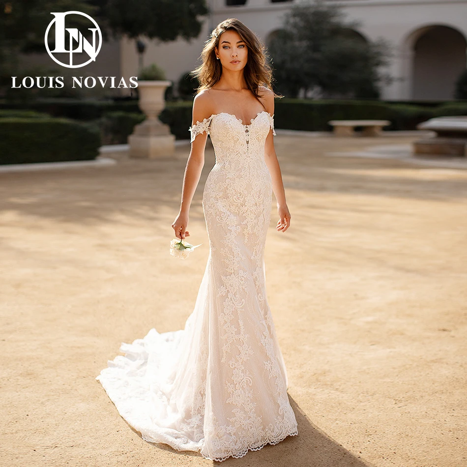 LOUIS NOVIAS Mermaid Wedding Dresses For Women Sexy Classy Sweetheart Embroidered Organza Trumpet Wedding Gown Vestidos De Novia
LOUIS NOVIAS Mermaid Wedding Dresses For Women Sexy Classy Sweetheart Embroidered Organza Trumpet Wedding Gown Vestidos De Novia