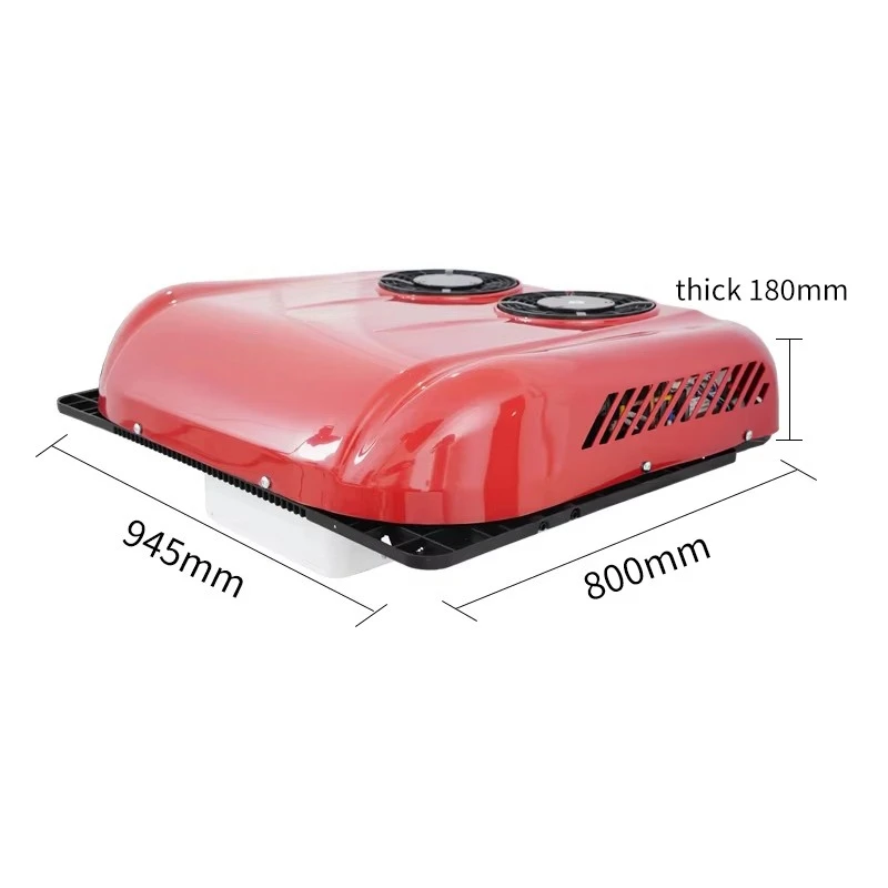 Camper Tractor Cabin Roof New Rooftop Parking Air Conditioning DC 24V Truck Air Conditioner 12V For Caravan
Camper Tractor Cabin Roof New Rooftop Parking Air Conditioning DC 24V Truck Air Conditioner 12V For Caravan