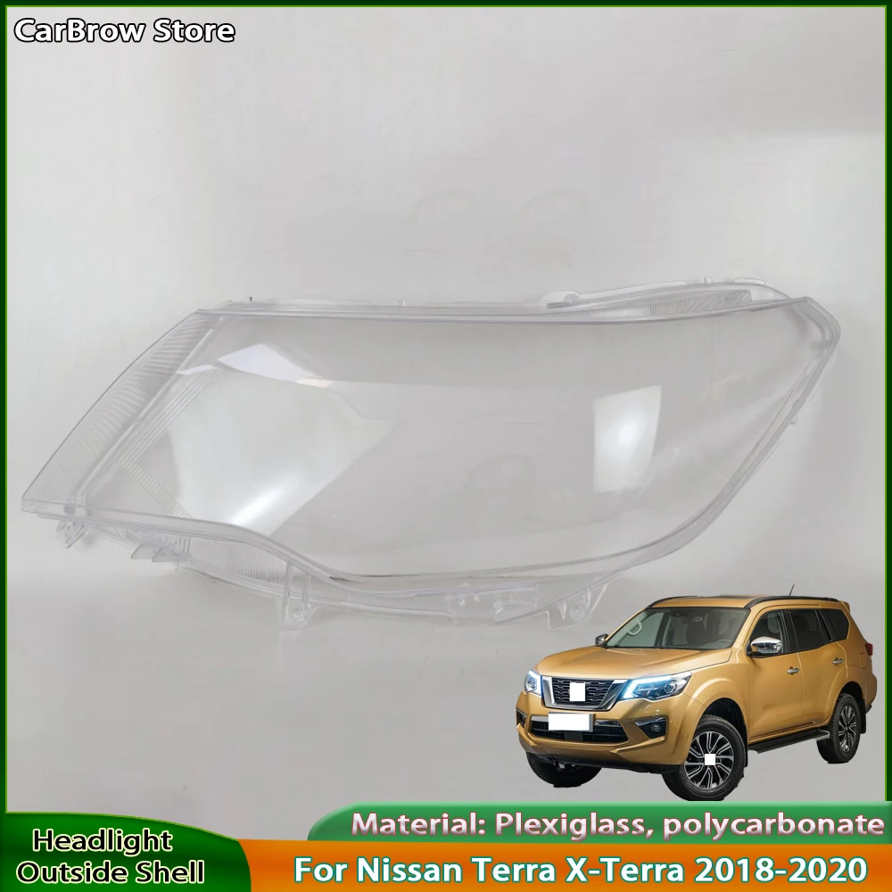 Headlight Shell Lamp Shade For Nissan Terra X-Terra 2018 2019 2020 Front Headlamp Cover Transparent Lampshade Plexiglass
Headlight Shell Lamp Shade For Nissan Terra X-Terra 2018 2019 2020 Front Headlamp Cover Transparent Lampshade Plexiglass