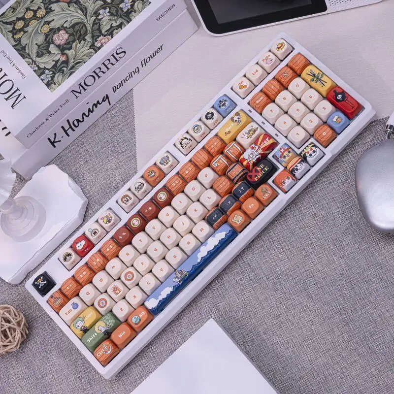 Anime One Piece Themed 137 Key Pbt Keycap Set Moa Profile Non Backlit Keycaps for Mechanical Keyboard Holiday Gift
Anime One Piece Themed 137 Key Pbt Keycap Set Moa Profile Non Backlit Keycaps for Mechanical Keyboard Holiday Gift