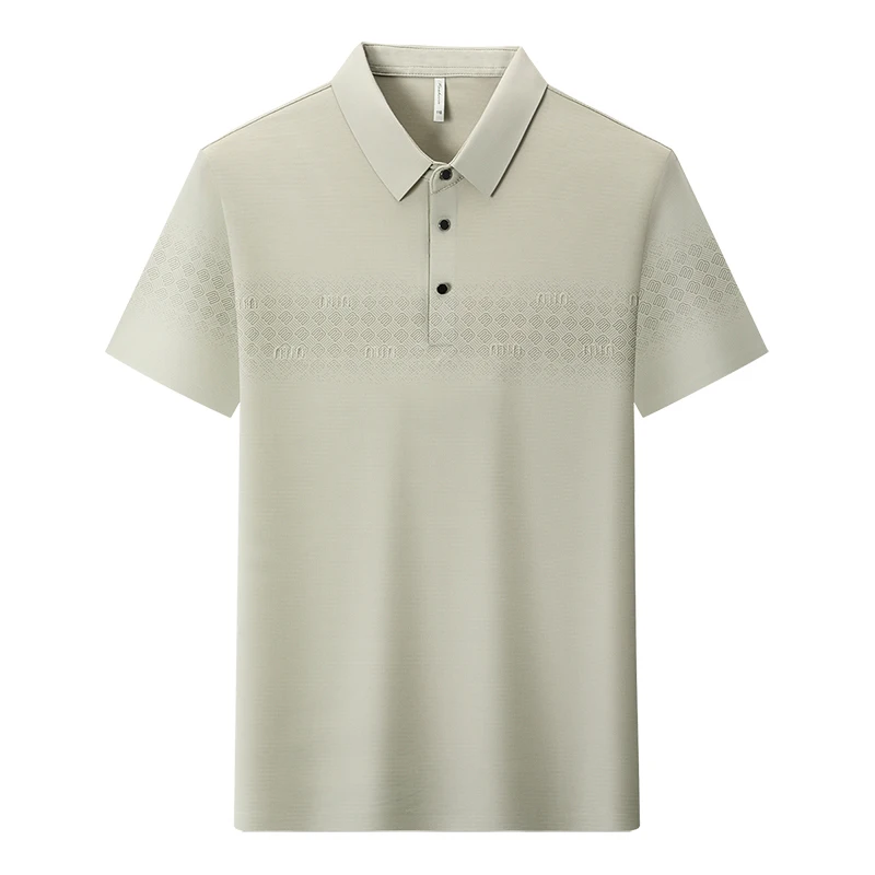 Middle-aged and Elderly Men's Short-sleevedcasual Business Loose Comfortable Skin-friendly Breathable Versatile Lapel POLO Shirt
Middle-aged and Elderly Men's Short-sleevedcasual Business Loose Comfortable Skin-friendly Breathable Versatile Lapel POLO Shirt