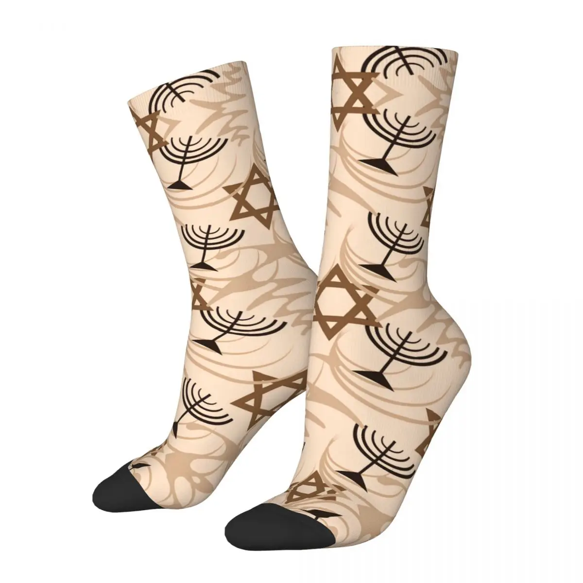 Men's Socks Hanukkah Traditional Candle Vintage Hanukkah Menorah Pattern Street Style Casual Crew Sock Gift Pattern Printed
Men's Socks Hanukkah Traditional Candle Vintage Hanukkah Menorah Pattern Street Style Casual Crew Sock Gift Pattern Printed