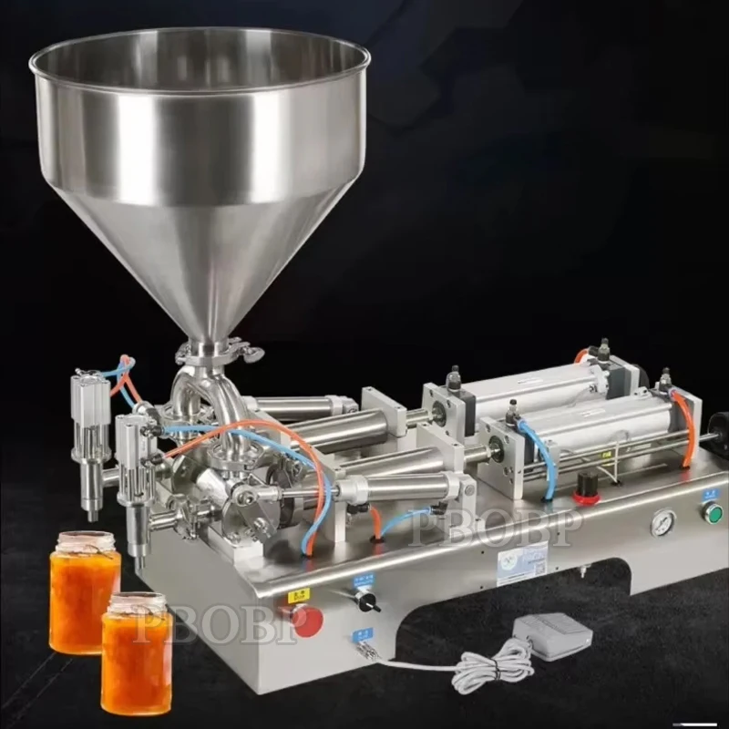 Two-head Full Electric Semi-Automatic 1000ml Paste Filling Machine for Beverage Chemical Apparel & Textiles
Two-head Full Electric Semi-Automatic 1000ml Paste Filling Machine for Beverage Chemical Apparel & Textiles