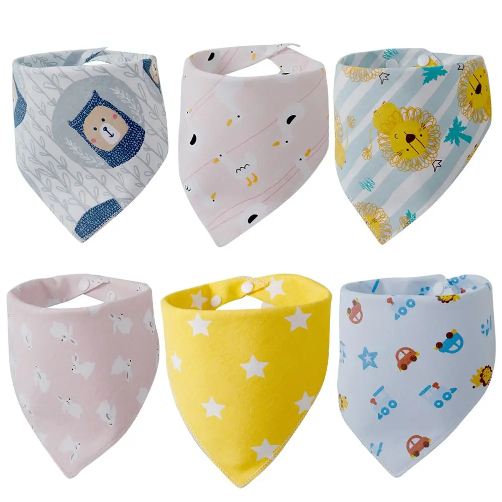 6 Pcs Baby Bibs Cotton Drool Dining Eating Muslin Newborn Girls Children Soft Skin Friendly Cartoon Pattern Saliva Towel
6 Pcs Baby Bibs Cotton Drool Dining Eating Muslin Newborn Girls Children Soft Skin Friendly Cartoon Pattern Saliva Towel