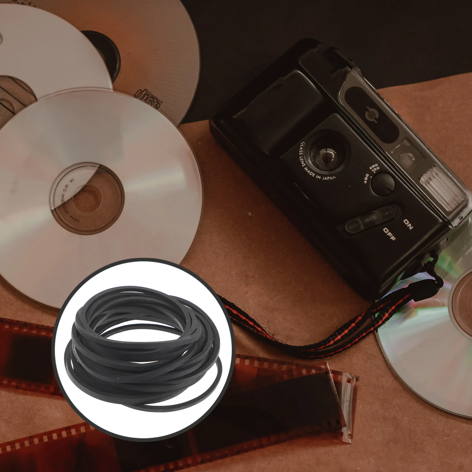 20 Pcs Cassette Player Belts 2mm Square Folded 75 100mm Recorder Music Rubber Replacement DJ Equipment Accessories
20 Pcs Cassette Player Belts 2mm Square Folded 75 100mm Recorder Music Rubber Replacement DJ Equipment Accessories