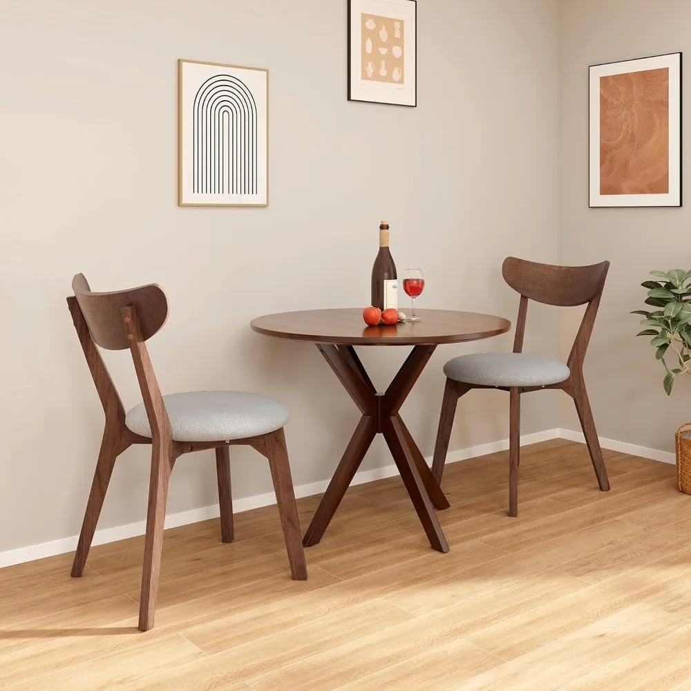Dining Table Set for 2, Small Kitchen Table Chairs Set of 2 | Dining Room, Kitchen, Café, Restaurant, Living Room Use
Dining Table Set for 2, Small Kitchen Table Chairs Set of 2 | Dining Room, Kitchen, Café, Restaurant, Living Room Use