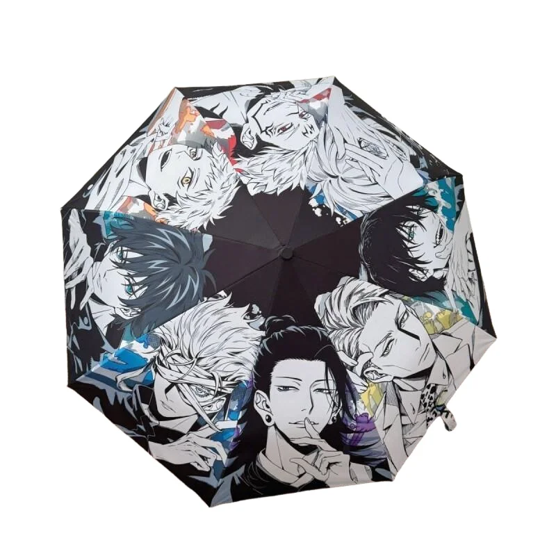 Demon Slayer Bandai Kamado Tanjirou Umbrella Black Rubber Coated Student Sun and Rain Dual Use Automatic Folding Uv Protection
Demon Slayer Bandai Kamado Tanjirou Umbrella Black Rubber Coated Student Sun and Rain Dual Use Automatic Folding Uv Protection