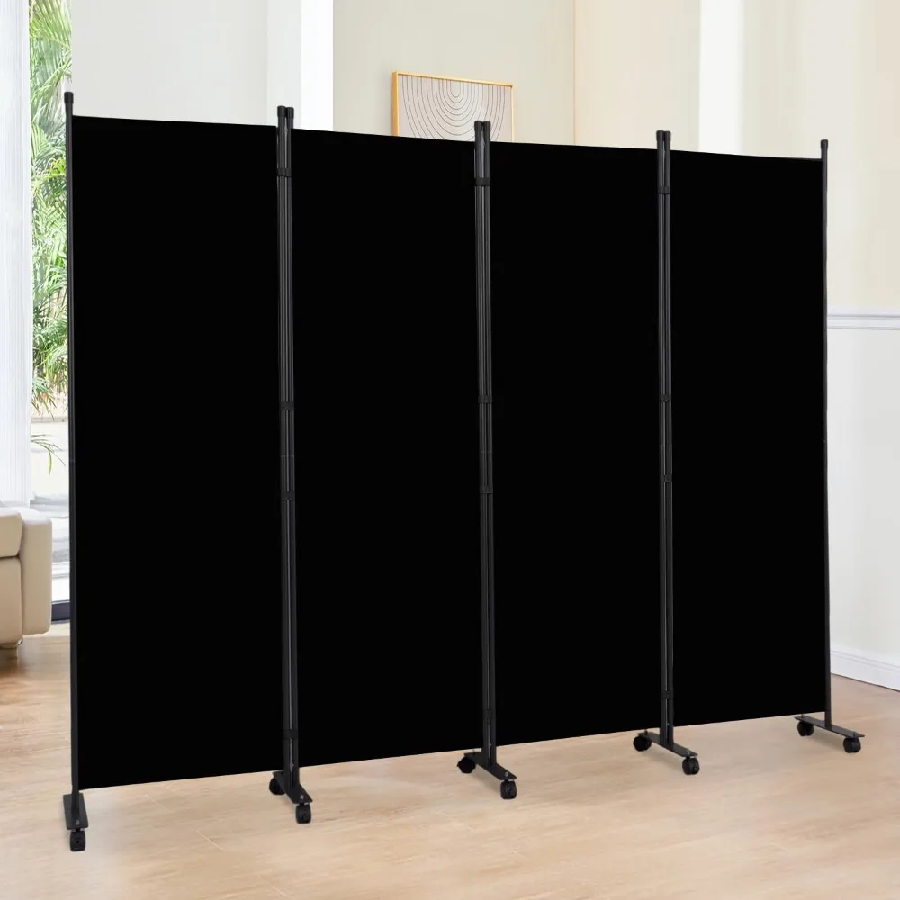 Room Divider 6FT Room Partition with Lockable Wheels,4 Panel Rooms Dividers, Freestanding Indoor Folding Privacy Screens
Room Divider 6FT Room Partition with Lockable Wheels,4 Panel Rooms Dividers, Freestanding Indoor Folding Privacy Screens