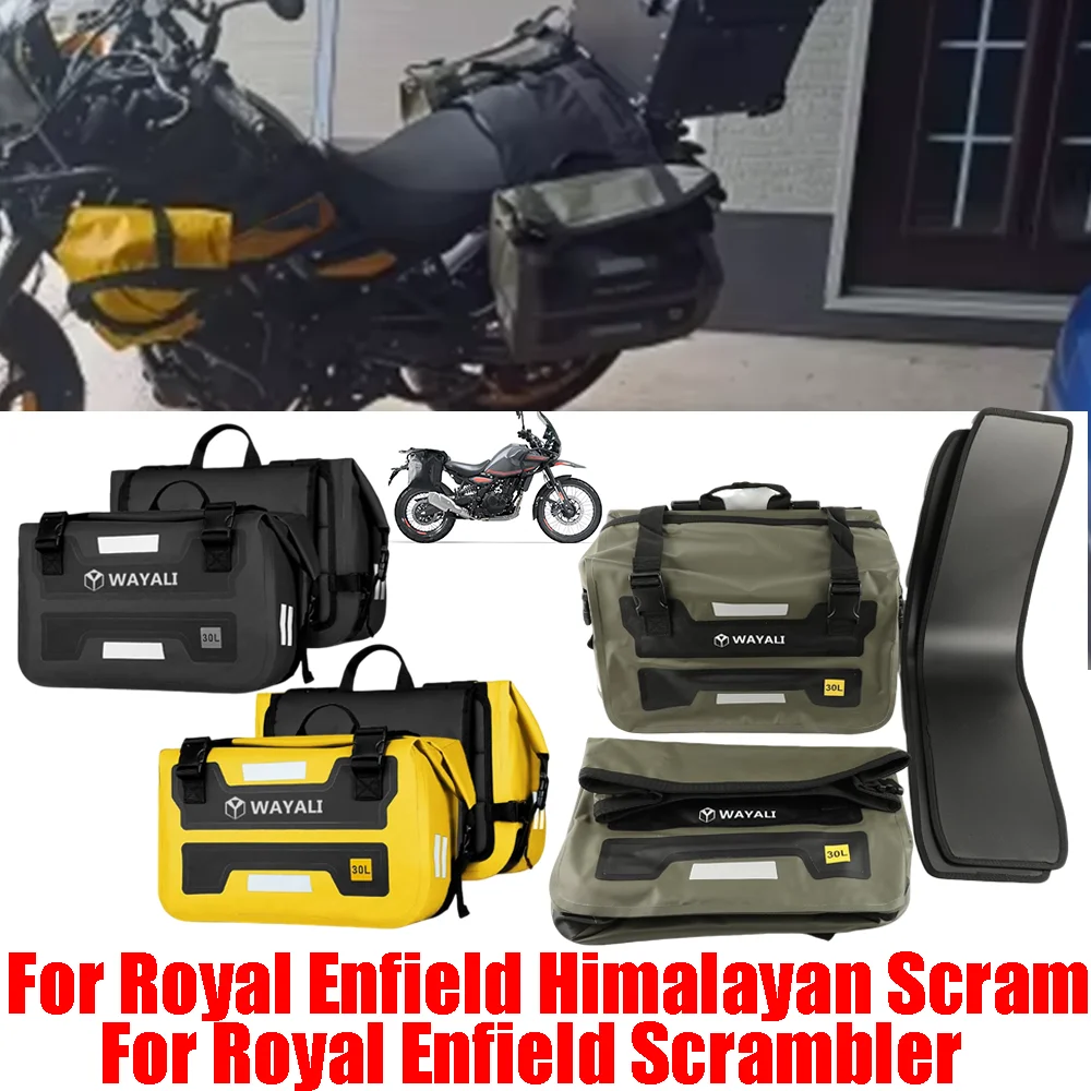 Сумка-кофр для мотоцикла Royal Enfield Himalayan Scram Scrambler, быстросъемная, водонепроницаемая, 60 л
Сумка-кофр для мотоцикла Royal Enfield Himalayan Scram Scrambler, быстросъемная, водонепроницаемая, 60 л