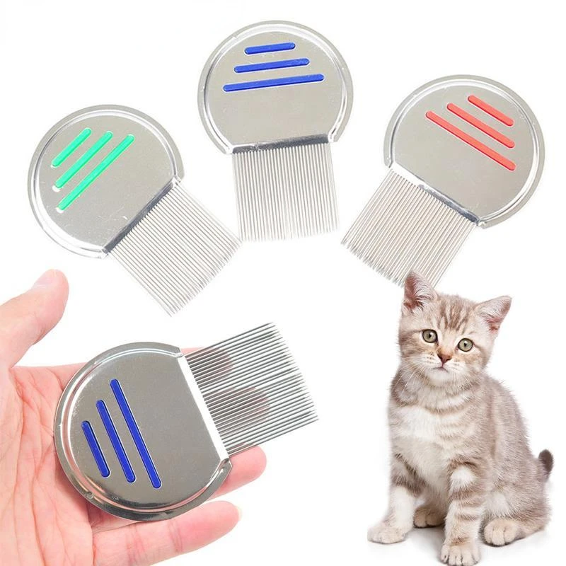 1PC Pet Flea Lice Comb Steel Grooming Combs Steel Teeth Remove Flea Pet Hair Trimmer Brushes Dog Cat Grooming Tools
1PC Pet Flea Lice Comb Steel Grooming Combs Steel Teeth Remove Flea Pet Hair Trimmer Brushes Dog Cat Grooming Tools