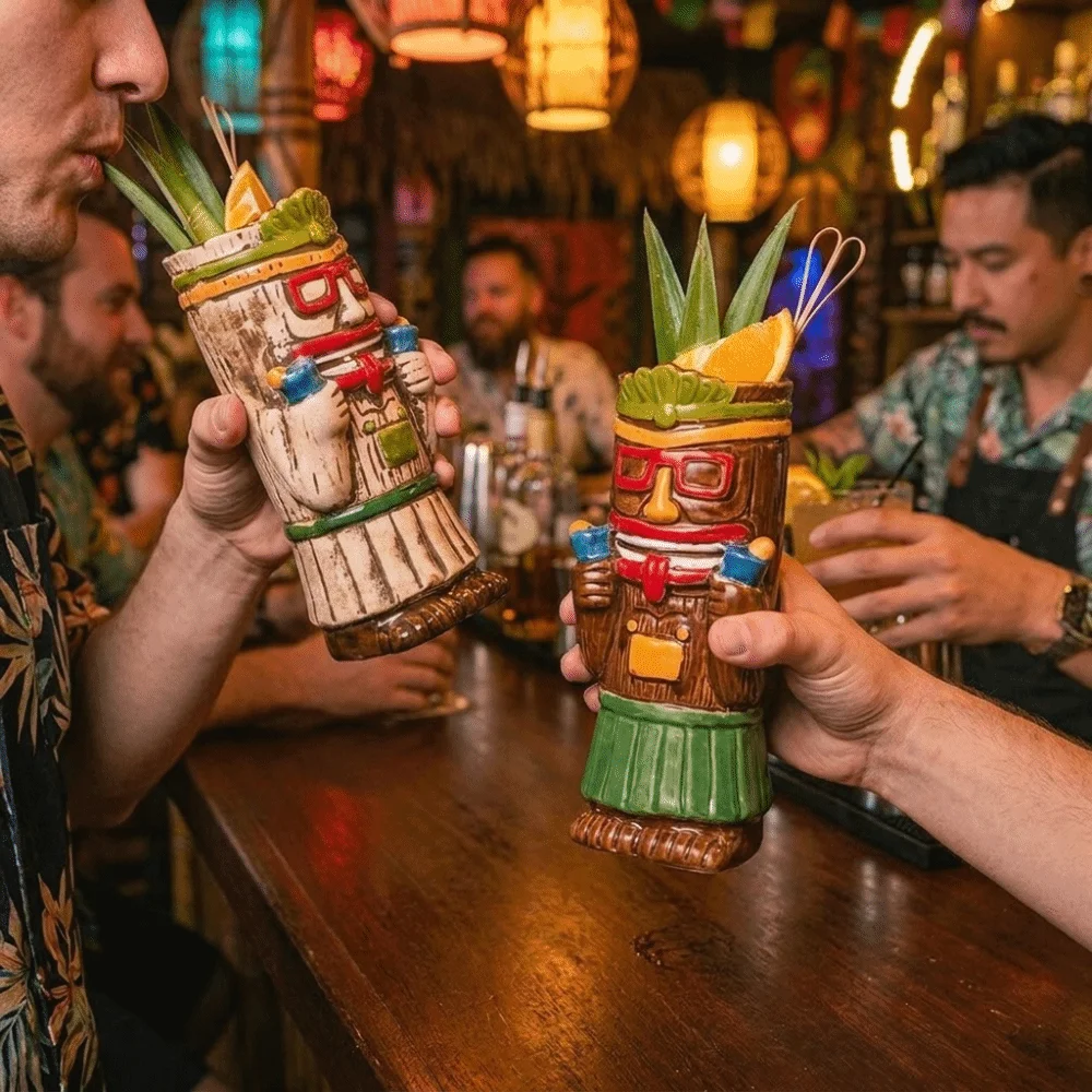 Creative Vintage Hawaiian Cocktail Cup Funny Novelty Ceramic Tiki Mug Ethnic Style Statue Model Beach Theme Mug Home
Creative Vintage Hawaiian Cocktail Cup Funny Novelty Ceramic Tiki Mug Ethnic Style Statue Model Beach Theme Mug Home