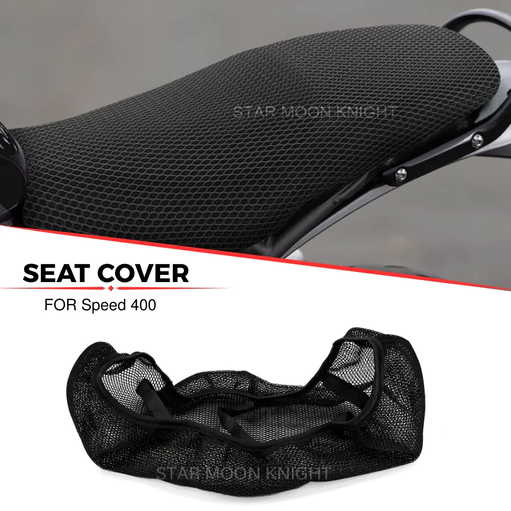 Motorcycle 3D Mesh Fabric Seat Cover For Speed 400 Speed400 2024 2025 2026 Breathable Waterproof Anti-skid Net Cushion Pad
Motorcycle 3D Mesh Fabric Seat Cover For Speed 400 Speed400 2024 2025 2026 Breathable Waterproof Anti-skid Net Cushion Pad