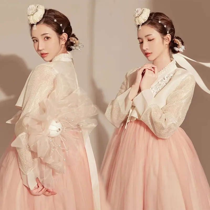 Yanji Korean Traditional Costume Princ Stage Performance Clothing Court Ceremony Hanbok Ethnic Faion Ladies' Polyester D...
Yanji Korean Traditional Costume Princ Stage Performance Clothing Court Ceremony Hanbok Ethnic Faion Ladies' Polyester D...