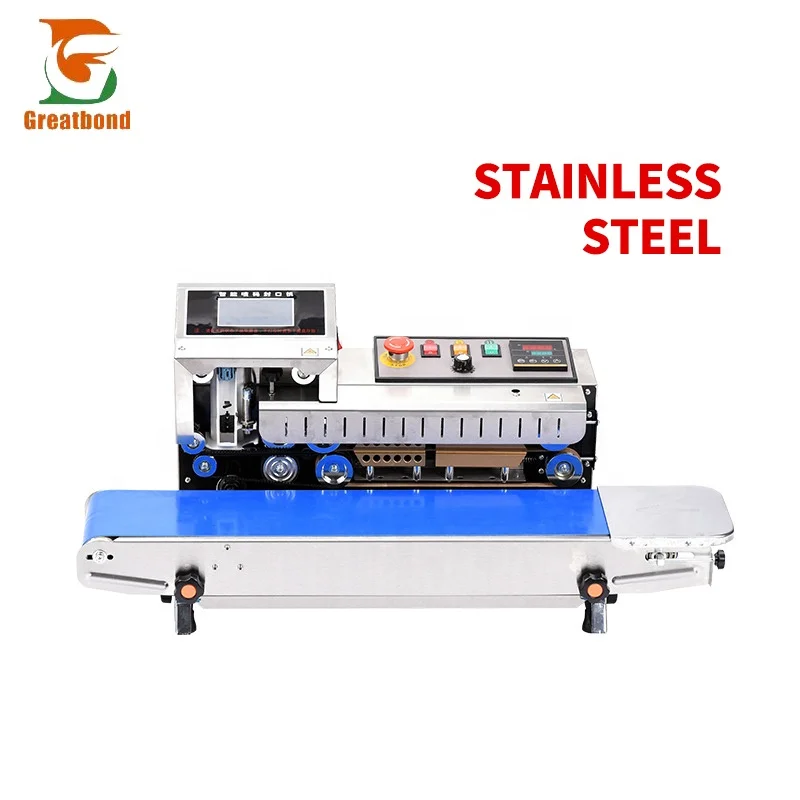 FR-1600 Stainless Steel Emergency Stop Plastic Aluminum Foil Bag Printing Date Heat Ink Cartridge Inkjet QR Code Sealing Machine
FR-1600 Stainless Steel Emergency Stop Plastic Aluminum Foil Bag Printing Date Heat Ink Cartridge Inkjet QR Code Sealing Machine
